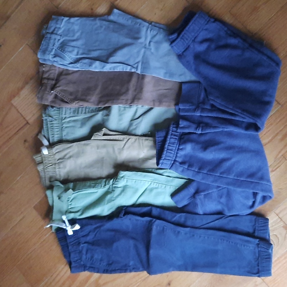 Lot of 8 4T pants